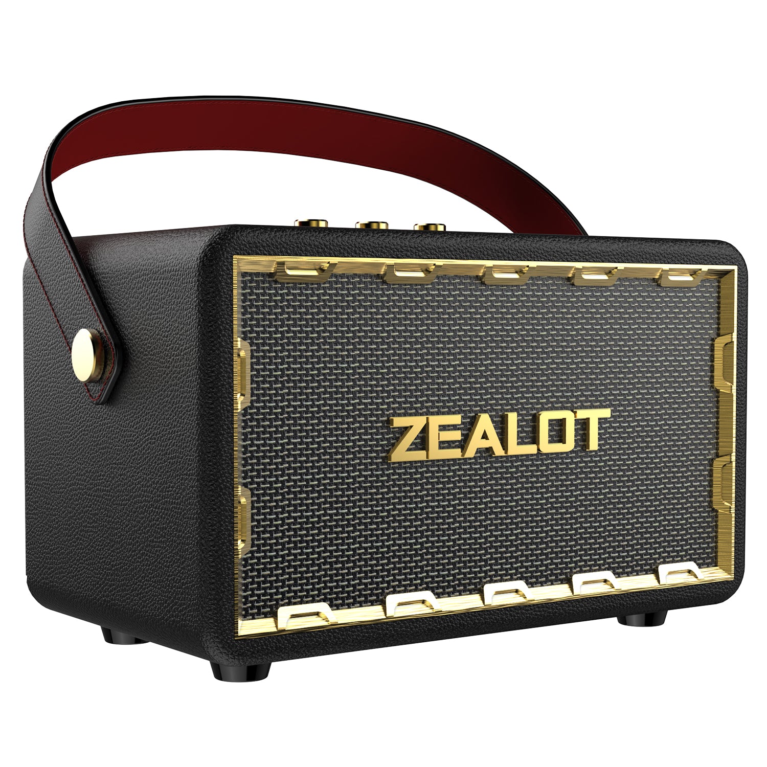 ZEALOT MT01 Portable Bluetooth Speaker - Bluetooth Speaker - Stereo Sound Deep Bass Subwoofer Waterproof - Black