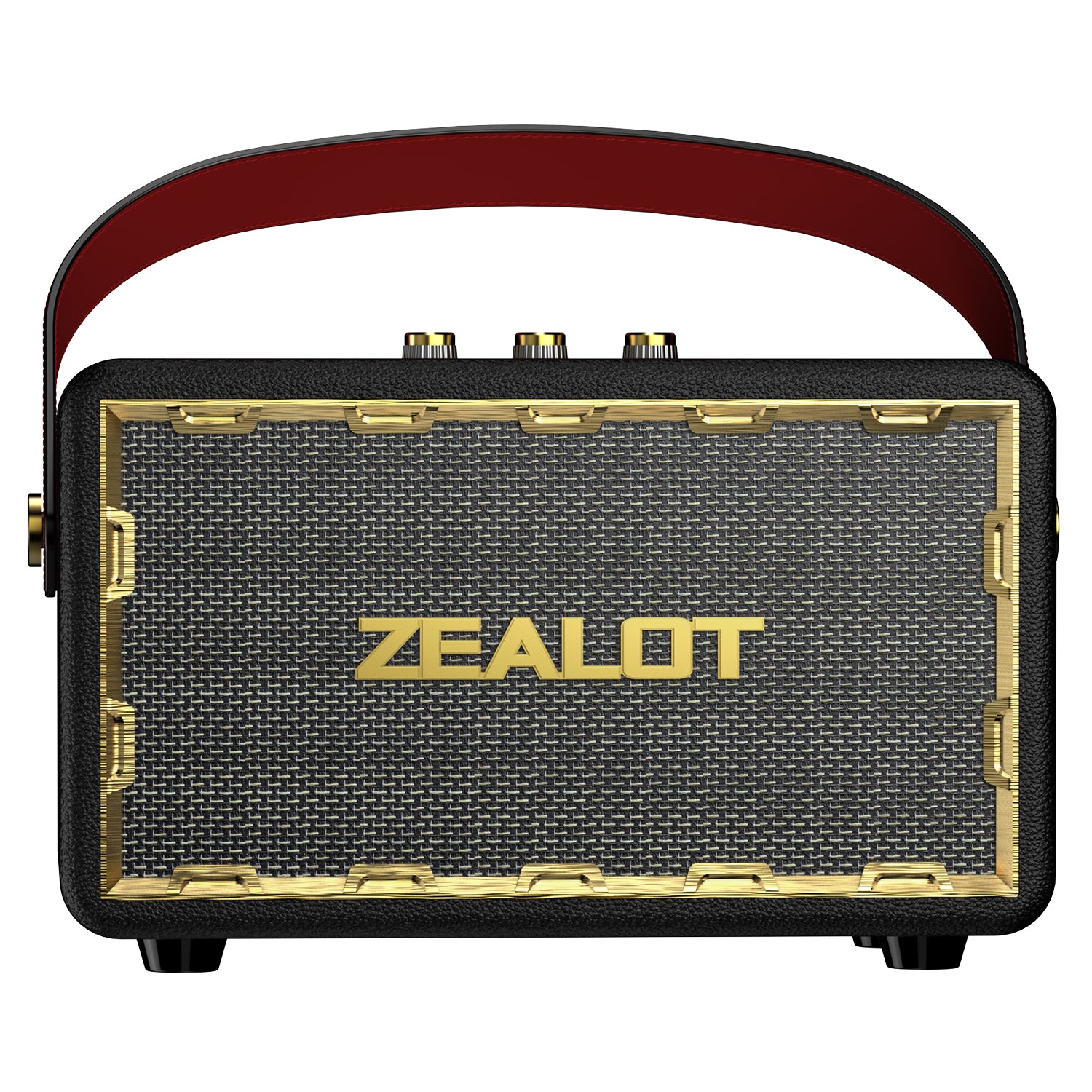 ZEALOT MT01 Portable Bluetooth Speaker - Bluetooth Speaker - Stereo Sound Deep Bass Subwoofer Waterproof - Black