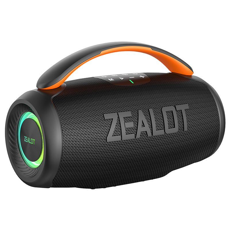 ZEALOT P11 Portable Bluetooth Speaker - Bluetooth Speaker - Stereo Sound Deep Bass Subwoofer Waterproof - Black