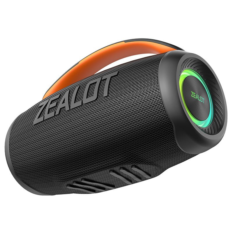 ZEALOT P11 Portable Bluetooth Speaker - Bluetooth Speaker - Stereo Sound Deep Bass Subwoofer Waterproof - Black