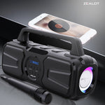ZEALOT P2 Portable Bluetooth Speaker Black Main Image 07