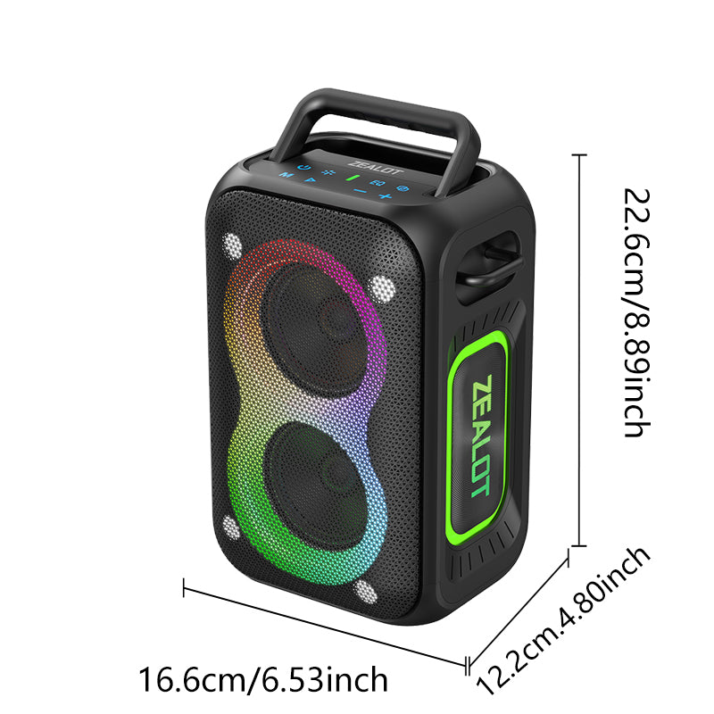 ZEALOT PT02 Portable Bluetooth Speaker