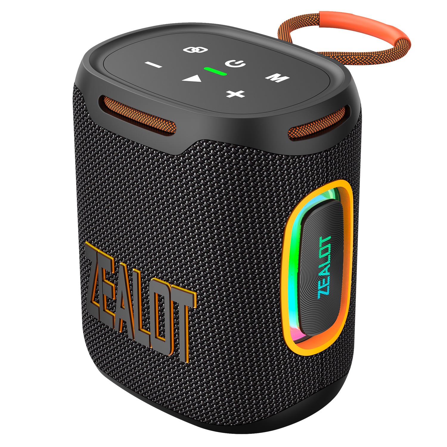 ZEALOT S122 Portable Bluetooth Speaker - Bluetooth Speaker - Stereo Sound Deep Bass Subwoofer Waterproof - Black