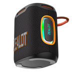 ZEALOT S122 Portable Bluetooth Speaker - Bluetooth Speaker - Stereo Sound Deep Bass Subwoofer Waterproof - Black