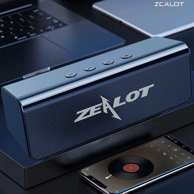 ZEALOT S31 Portable Bluetooth Speaker Black Main Image 05