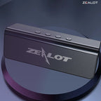 ZEALOT S31 Portable Bluetooth Speaker Black Main Image 06