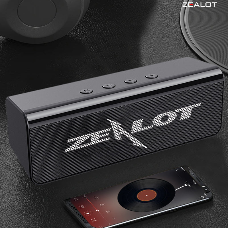 ZEALOT S31 Portable Bluetooth Speaker Black Main Image 07