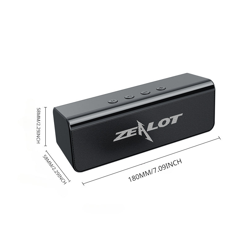 ZEALOT S31 Portable Bluetooth Speaker Black Main Image 08