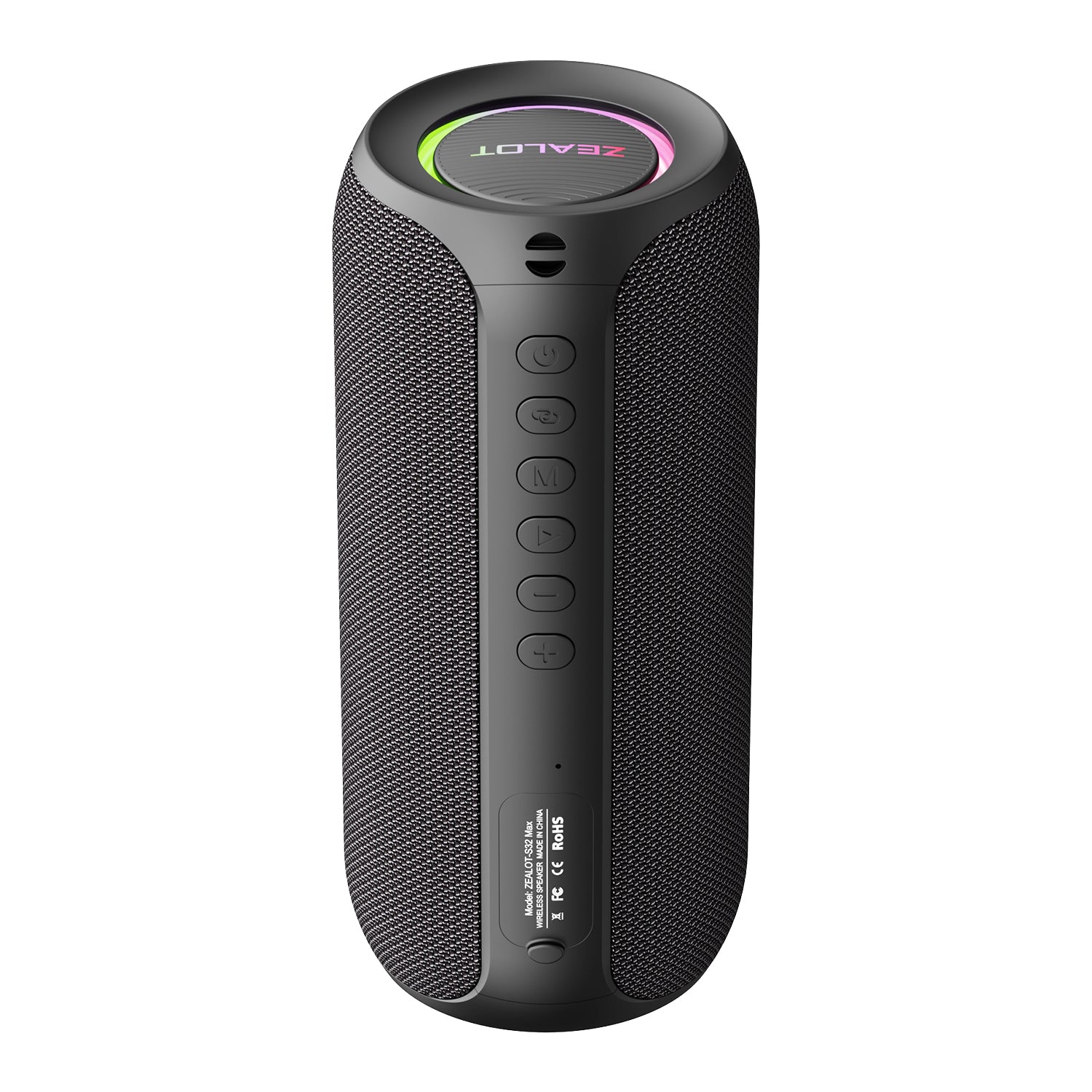 ZEALOT S32 Max Portable Bluetooth Speaker Black Main Image 01