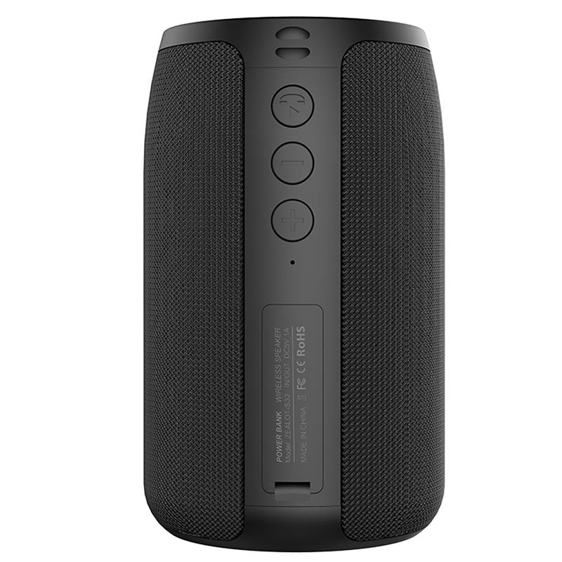 ZEALOT S32 Portable Bluetooth Speaker Black Main Image 01