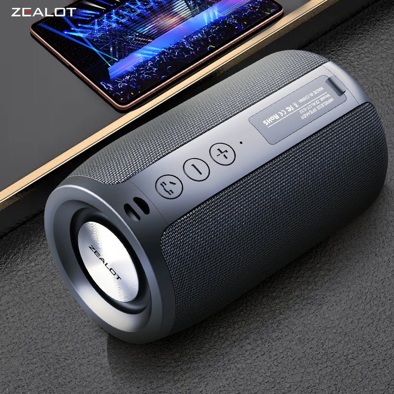 ZEALOT S32 Portable Bluetooth Speaker Black Main Image 07