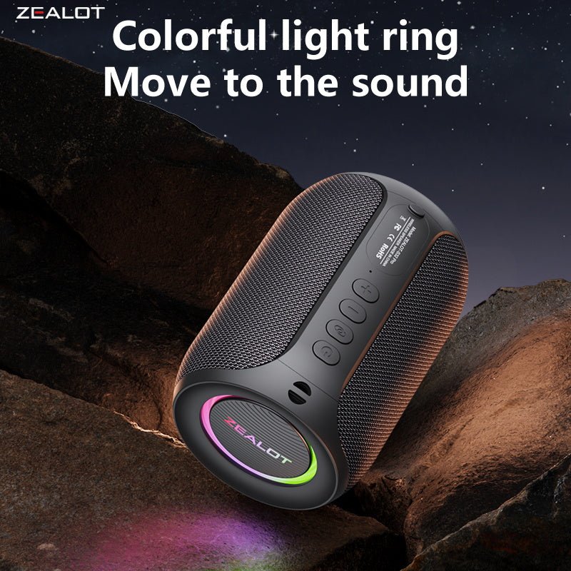 ZEALOT S32 Pro Portable Bluetooth Speaker Black Main Image 03