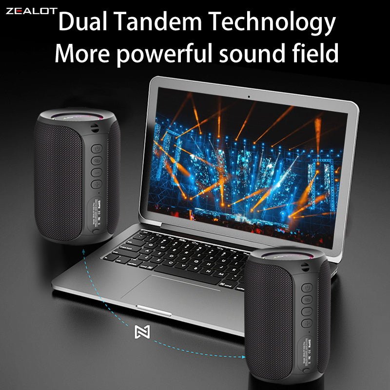 ZEALOT S32 Pro Portable Bluetooth Speaker Black Main Image 07