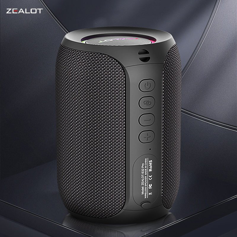 ZEALOT S32 Pro Portable Bluetooth Speaker Black Main Image 08