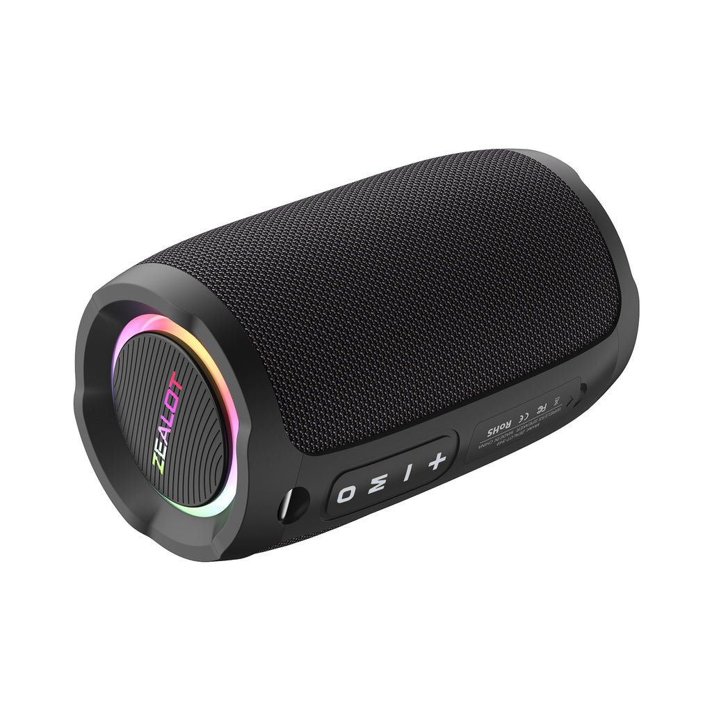 ZEALOT S49 Portable Bluetooth Speaker Black Main Image 01