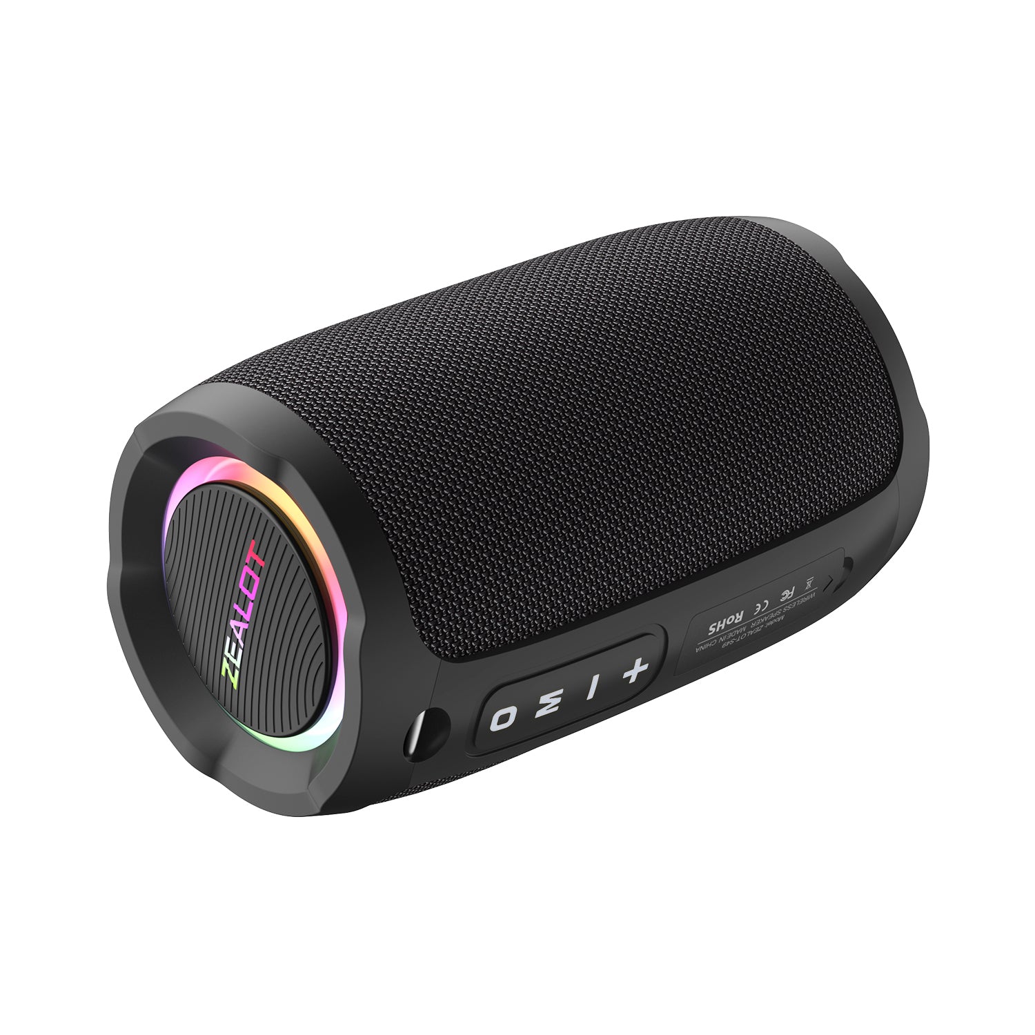 ZEALOT S49 Portable Bluetooth Speaker Black Main Image 01