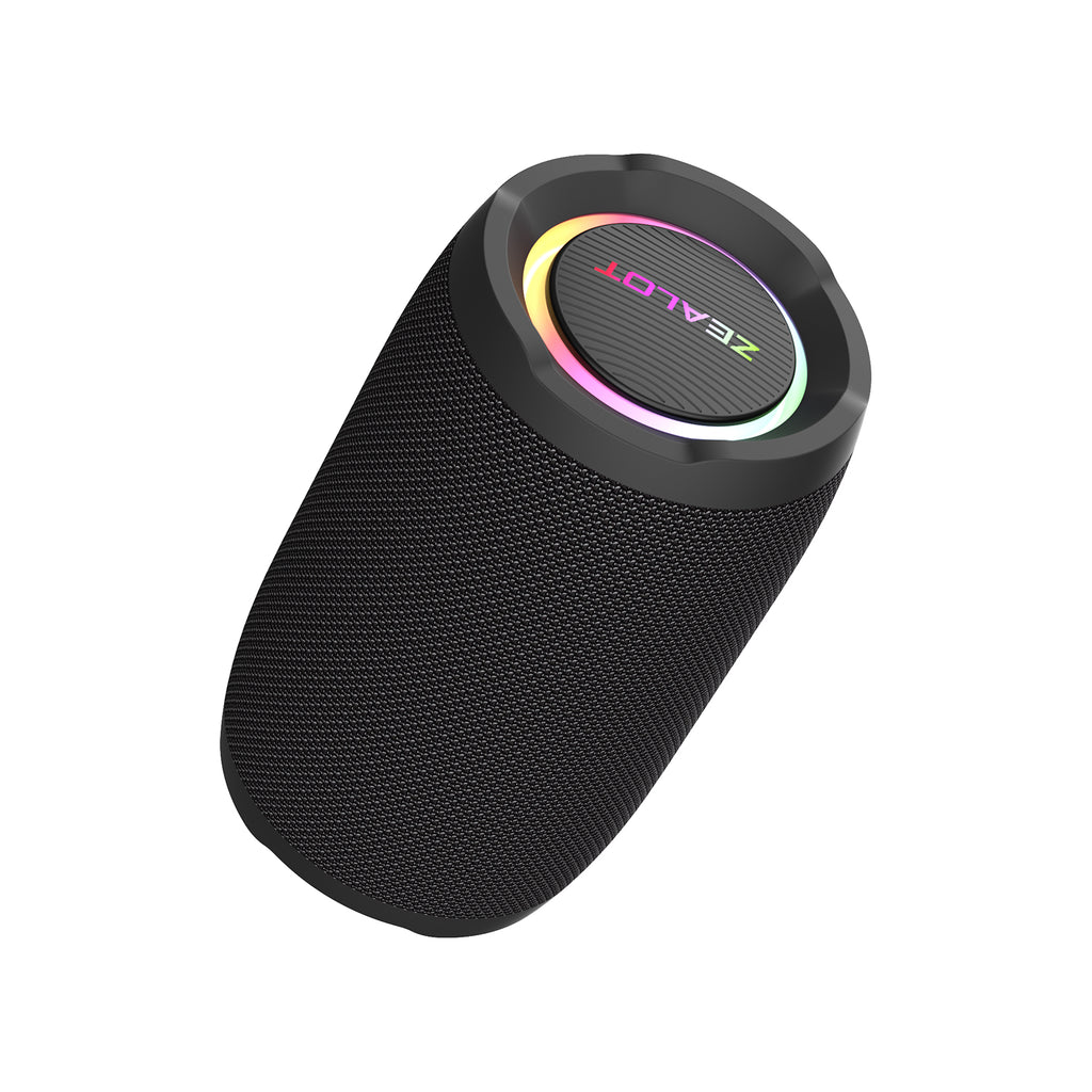 ZEALOT S49 Portable Bluetooth Speaker Black Main Image 02