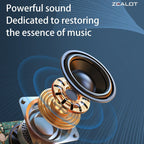 ZEALOT S49 Portable Bluetooth Speaker Black Main Image 05