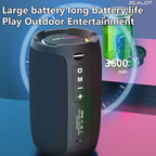 ZEALOT S49 Portable Bluetooth Speaker Black Main Image 07