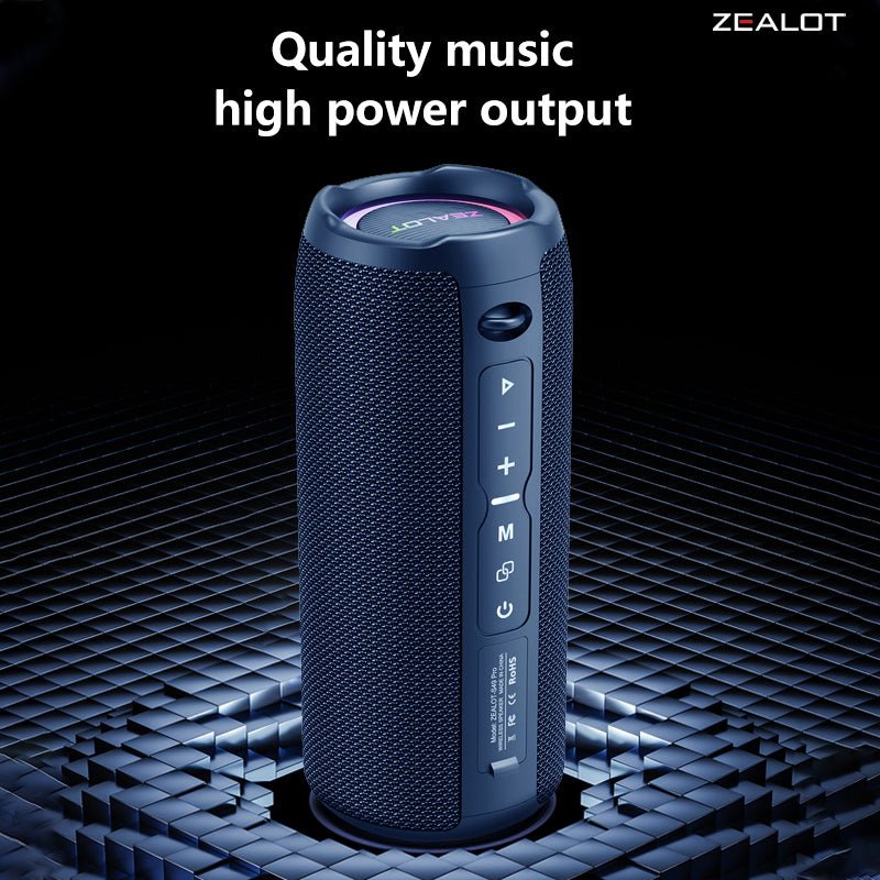 ZEALOT S49 Pro Portable Bluetooth Speaker Black Main Image 06