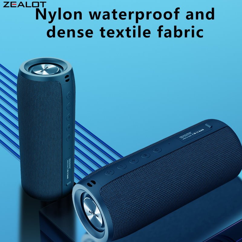 ZEALOT S51 Portable Bluetooth Speaker Black Main Image 06