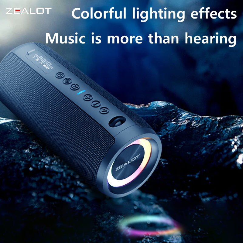 ZEALOT S51 Pro Portable Bluetooth Speaker Black Main Image 07