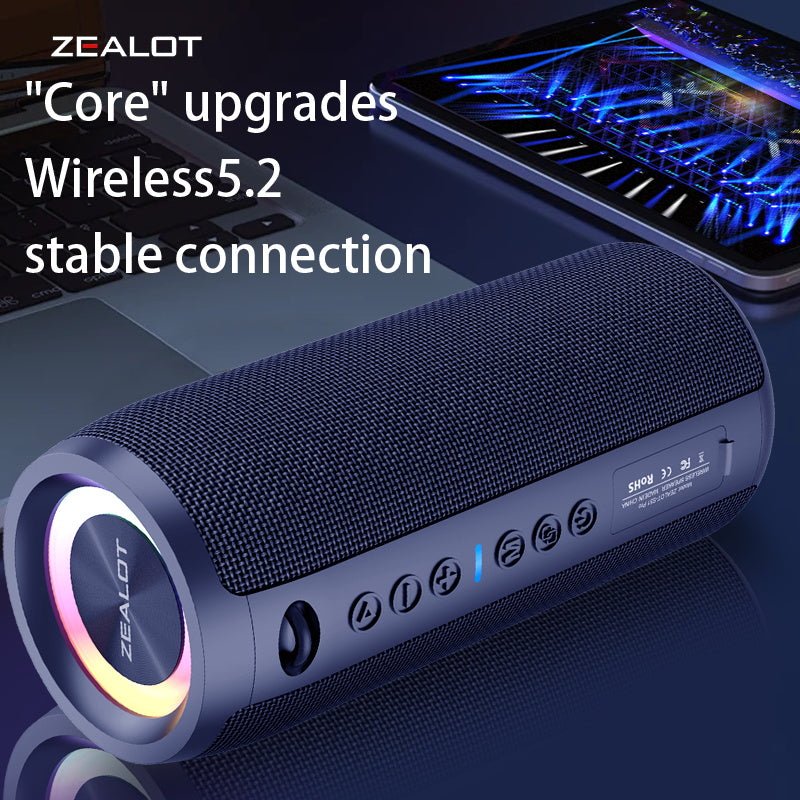 ZEALOT S51 Pro Portable Bluetooth Speaker Black Main Image 08