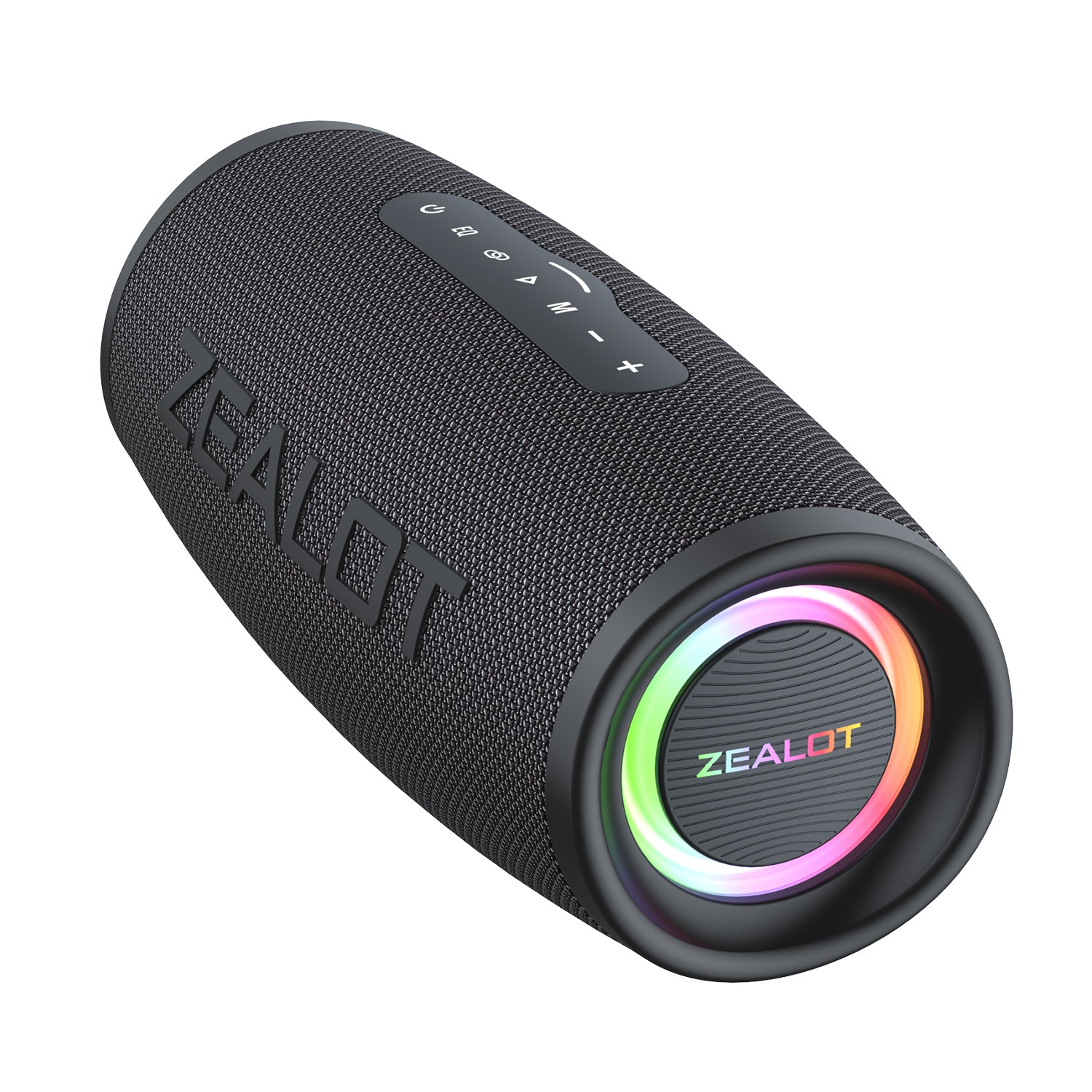 ZEALOT S56 Portable Bluetooth Speaker Black Main Image 02