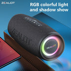 ZEALOT S56 Portable Bluetooth Speaker Black Main Image 10