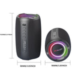 ZEALOT S61 Portable Bluetooth Speaker Black Main Image 04