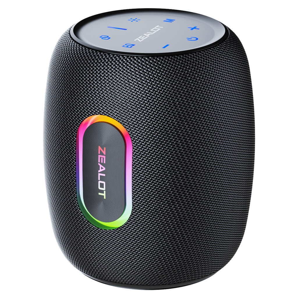 ZEALOT S64 Portable Bluetooth Speaker Black Main Image 01