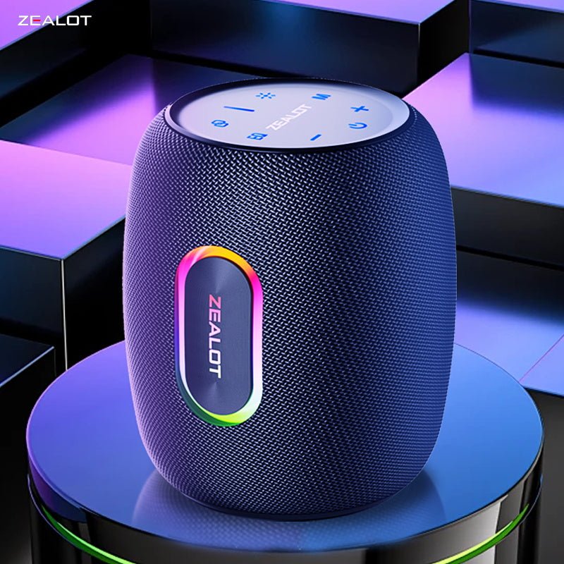 ZEALOT S64 Portable Bluetooth Speaker Black Main Image 11