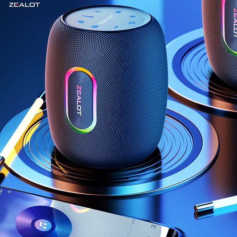 ZEALOT S64 Portable Bluetooth Speaker Black Main Image 12