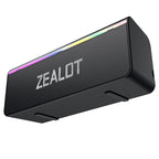 ZEALOT S72 Portable Bluetooth Speaker - Portable Wireless Speaker - Stereo Sound Deep Bass Subwoofer Waterproof - Black