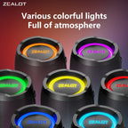 ZEALOT S76 Portable Bluetooth Speaker Black Main Image 08