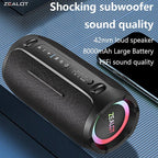 ZEALOT S76 Portable Bluetooth Speaker Black Main Image 09