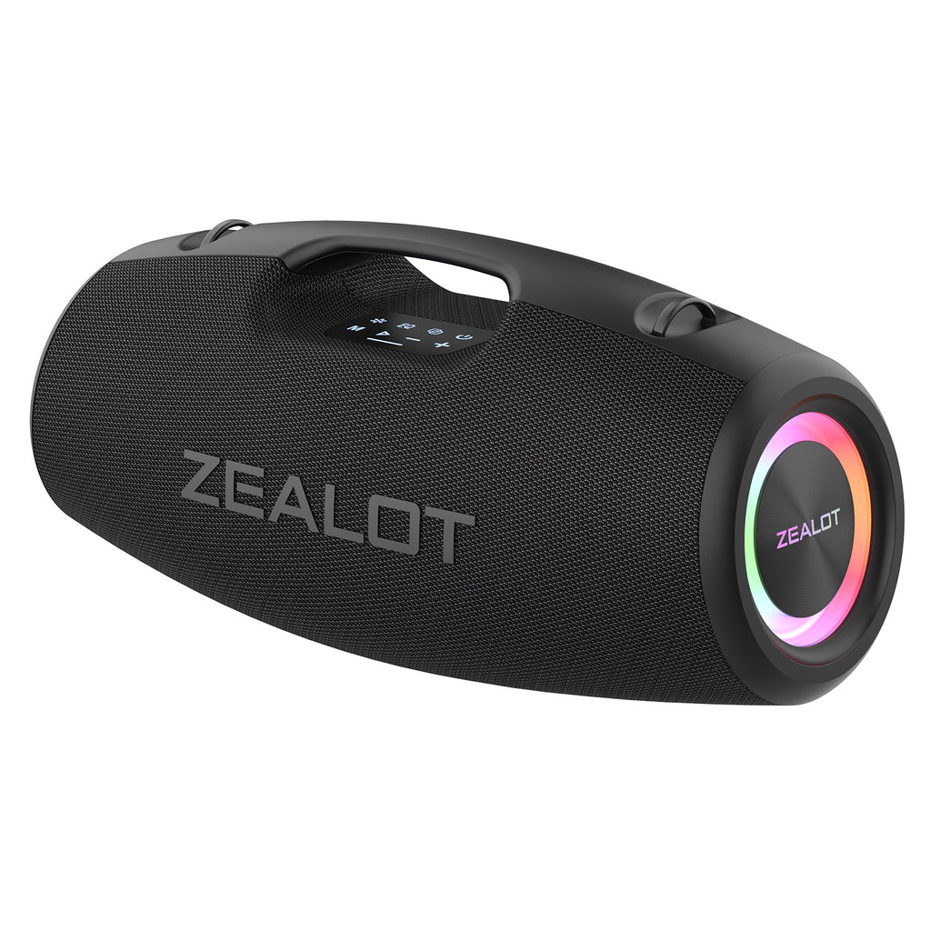 ZEALOT S78 Portable Bluetooth Speaker Black Main Image 02