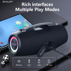 ZEALOT S78 Portable Bluetooth Speaker Black Main Image 09