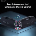 ZEALOT S78 Portable Bluetooth Speaker Black Main Image 11
