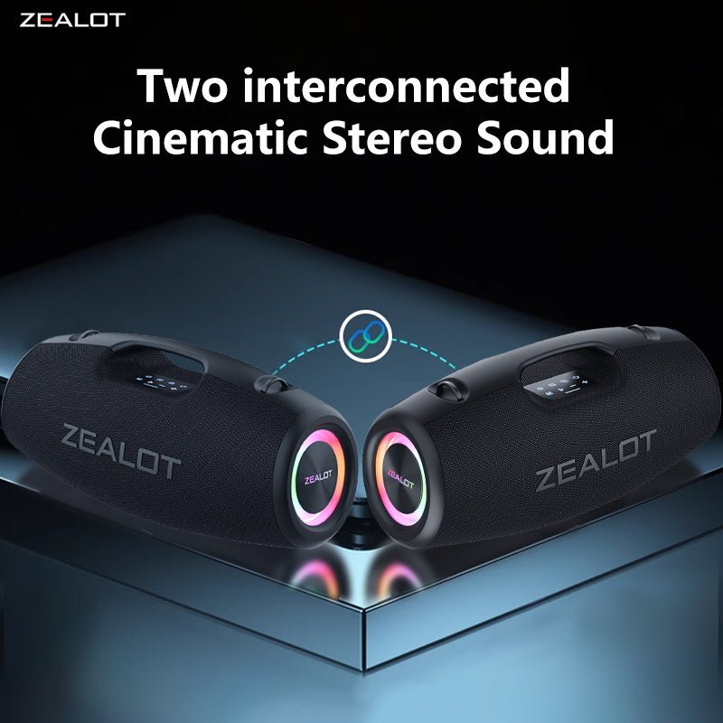 ZEALOT S78 Portable Bluetooth Speaker Black Main Image 11