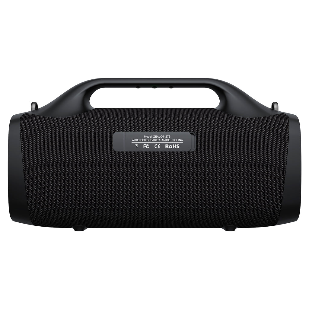 ZEALOT S79 Portable Bluetooth Speaker Black Main Image 04