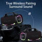 ZEALOT S79 Portable Bluetooth Speaker Black Main Image 08