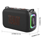 ZEALOT S85 Portable Bluetooth Speaker Black Main Image 05