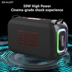 ZEALOT S85 Portable Bluetooth Speaker Black Main Image 08
