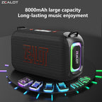 ZEALOT S85 Portable Bluetooth Speaker Black Main Image 09