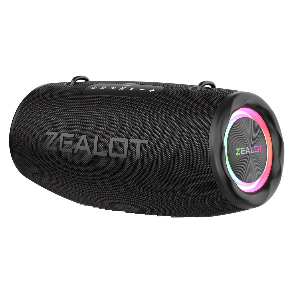 ZEALOT S87 Portable Bluetooth Speaker Black Main Image 02