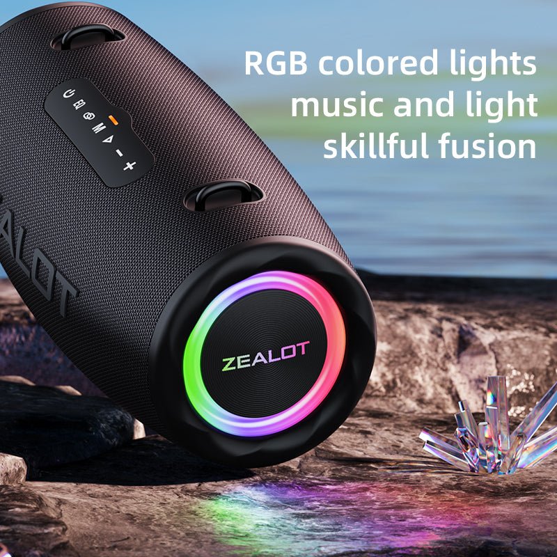 ZEALOT S87 Portable Bluetooth Speaker Black Main Image 08