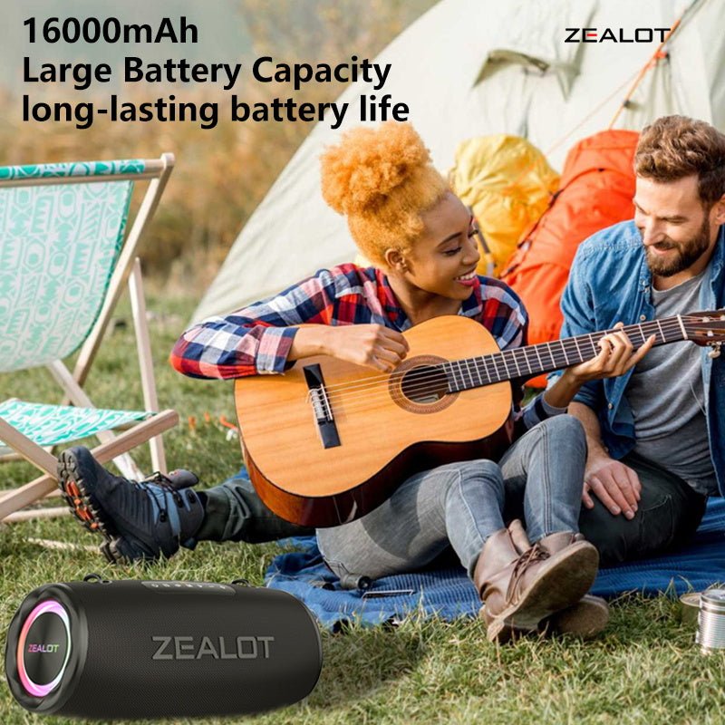 ZEALOT S87 Portable Bluetooth Speaker Black Main Image 11