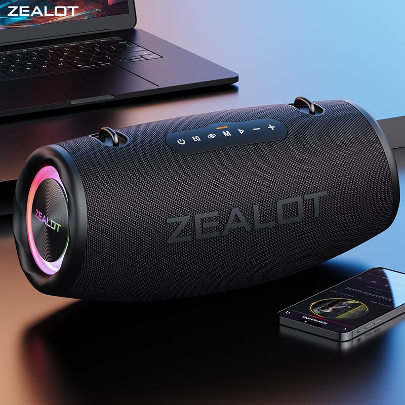 ZEALOT S87 Portable Bluetooth Speaker Black Main Image 12