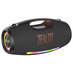 ZEALOT S89 Portable Bluetooth Speaker - Portable Wireless Speaker - Stereo Sound Deep Bass Subwoofer Waterproof - Black